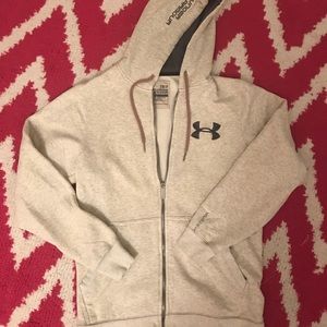 Under Armour Zip-Up Hoodie - Small.
